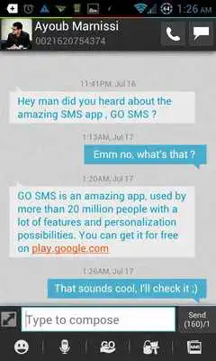 Play GO SMS ICS Color Remix Theme