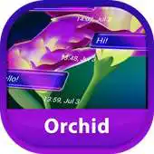 Free play online GO SMS Orchid APK