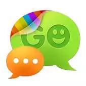 Free play online GO SMS Pro Black Texture Theme APK