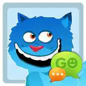 Free play online GO SMS Pro Blue Cat Theme APK Free play online GO SMS Pro Blue Cat Theme APK