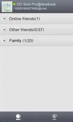 Play GO SMS Pro FBChat plug-in
