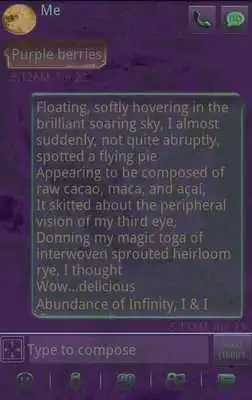 Play GO SMS Pro Orion Nebula 3 Don8