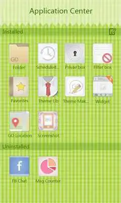 Play GO SMS Pro Picnic Theme