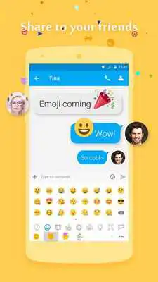 Play GO SMS PRO TWEMOJI PLUGIN