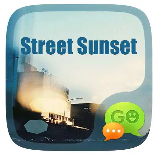 Play GO SMS STREET SUNSET THEME APK