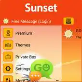 Free play online GO SMS Sunset APK Free play online GO SMS Sunset APK
