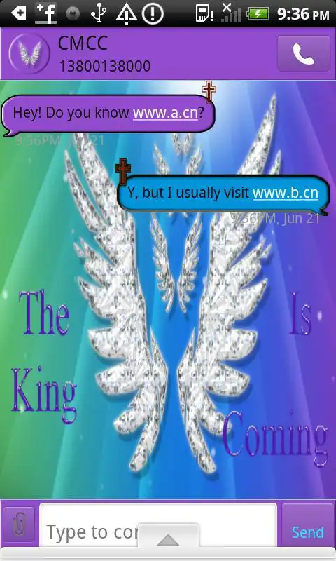 Play GO SMS THEME/ChristCentered2
