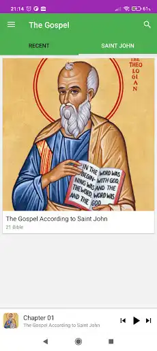 Play Gospel According to John Audio as an online game Gospel According to John Audio with UptoPlay