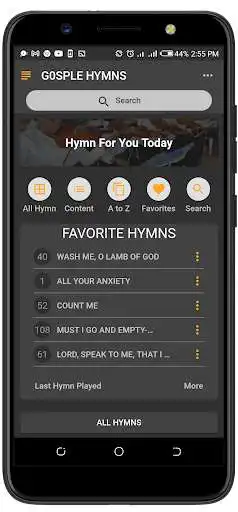 Play gospel hymns and songs  and enjoy gospel hymns and songs with UptoPlay