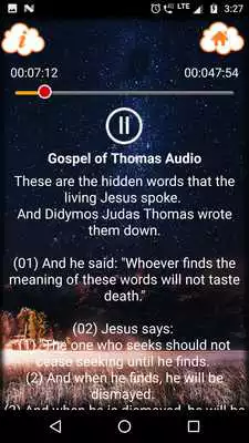 Play Gospel of Thomas Audio