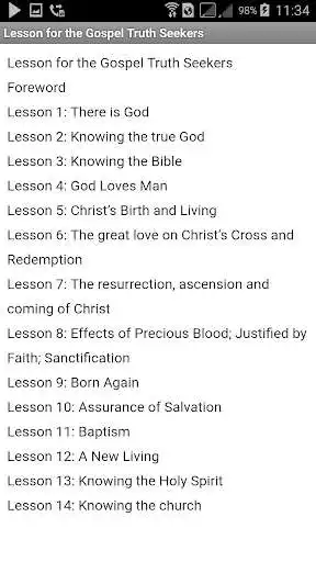 Play Gospel Truth Lessons