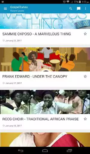 Play GospelTunes as an online game GospelTunes with UptoPlay