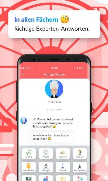 Play GoStudent: Hausaufgaben Nachhi as an online game GoStudent: Hausaufgaben Nachhi with UptoPlay