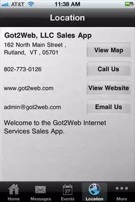 Play Got2Web, LLC Sales App
