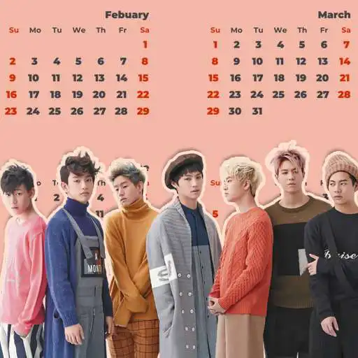 Play GOT7 Calendar Widget APK