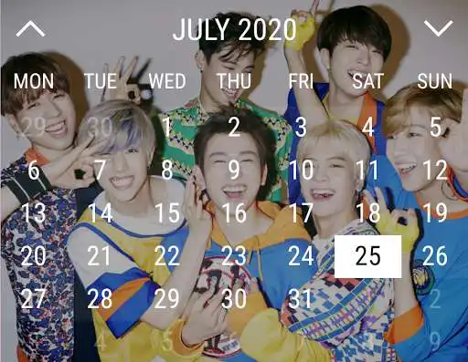Play GOT7 Calendar Widget  and enjoy GOT7 Calendar Widget with UptoPlay