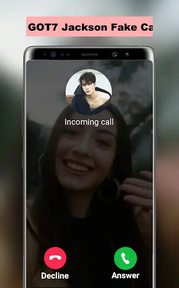 Play GOT7 Jackson Fake Call  and enjoy GOT7 Jackson Fake Call with UptoPlay