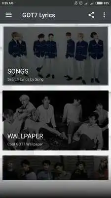 Play GOT7 Lyrics