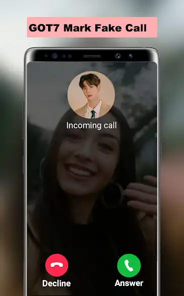 Play GOT7 Mark Fake Call  and enjoy GOT7 Mark Fake Call with UptoPlay