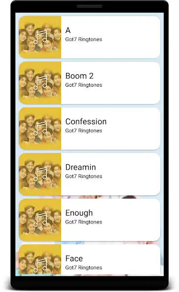 Play GOT7 Ringtones as an online game GOT7 Ringtones with UptoPlay