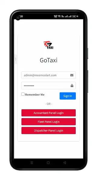 Play GoTaxi Admin as an online game GoTaxi Admin with UptoPlay