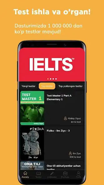 Play GoTest - Testlar, Imtihonlar  and enjoy GoTest - Testlar, Imtihonlar with UptoPlay