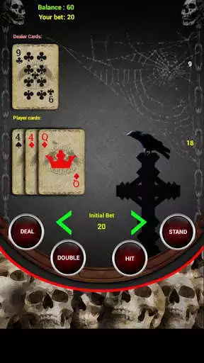 Play Gothic Blackjack  and enjoy Gothic Blackjack with UptoPlay