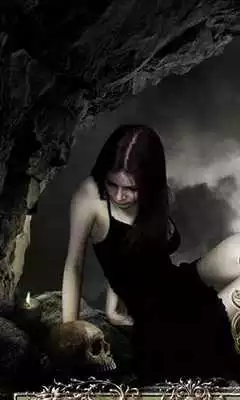 Play Gothic Black live wallpaper