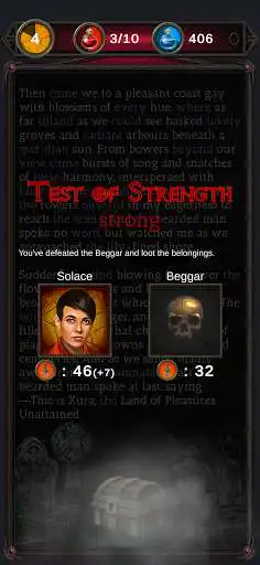 Play Gothic Crossword - Hero Story RPG as an online game Gothic Crossword - Hero Story RPG with UptoPlay