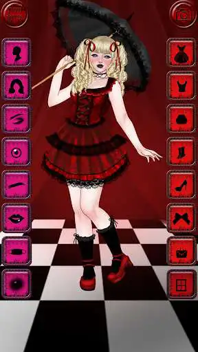 Play Gothic Lolita Fashion as an online game Gothic Lolita Fashion with UptoPlay