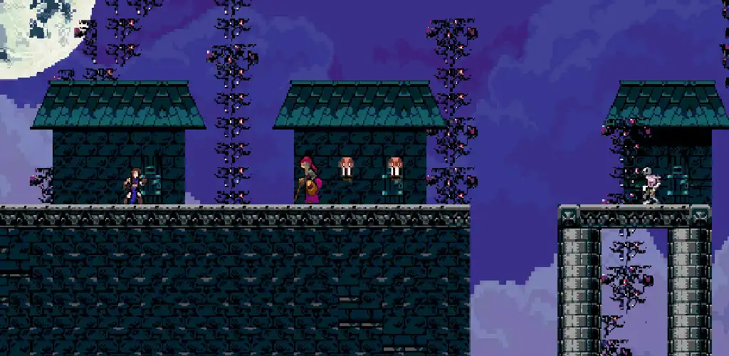 Play Gothicvania - Blood Moon as an online game Gothicvania - Blood Moon with UptoPlay