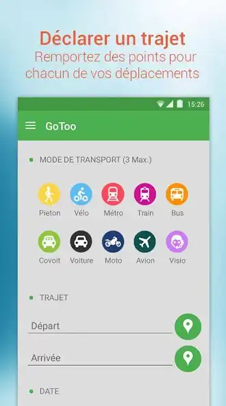 Play GoToo - Covoiturage, bus, vélo as an online game GoToo - Covoiturage, bus, vélo with UptoPlay