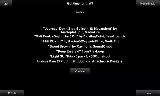 Play Got time for that? Ludum Dare