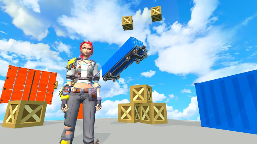 Play Go Up 3D Parkour: Ascend as an online game Go Up 3D Parkour: Ascend with UptoPlay