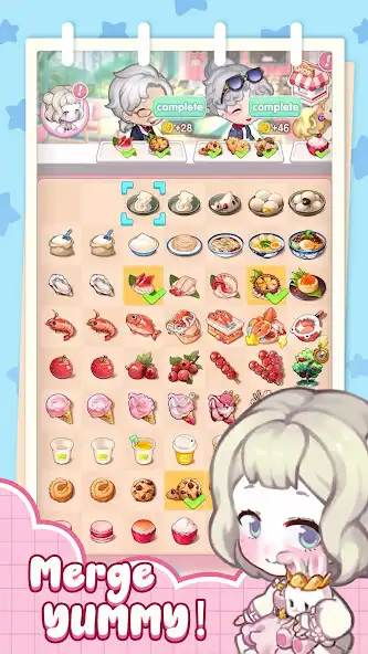 Play Gourmet Reborn：Merge Diary  and enjoy Gourmet Reborn：Merge Diary with UptoPlay