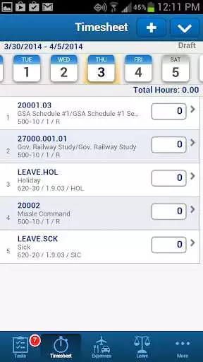Play GovCon Time  Expense