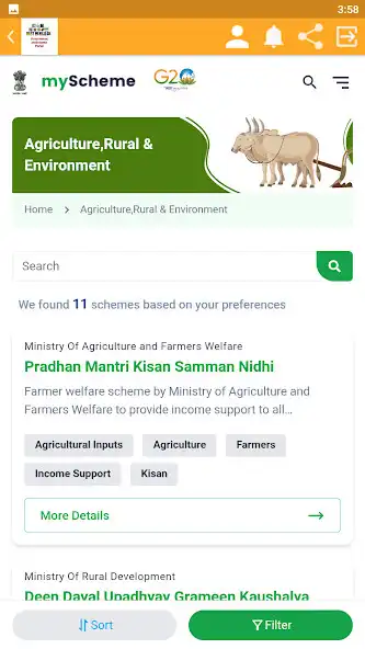 Play Government myScheme Portal as an online game Government myScheme Portal with UptoPlay