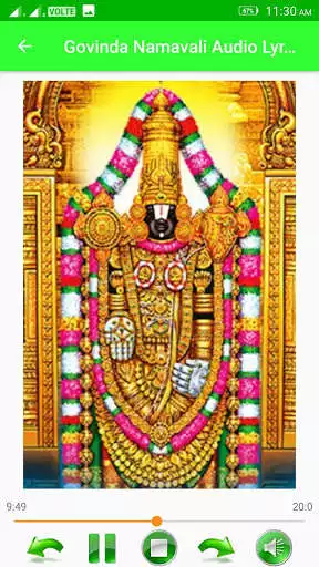 Play Govinda Namavali Audio Lyrics as an online game Govinda Namavali Audio Lyrics with UptoPlay