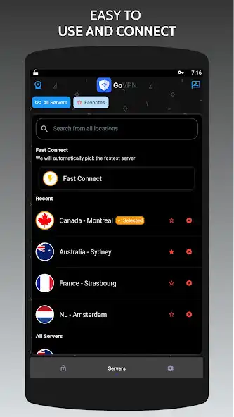Play GoVPN - Fast  Secure VPN as an online game GoVPN - Fast  Secure VPN with UptoPlay