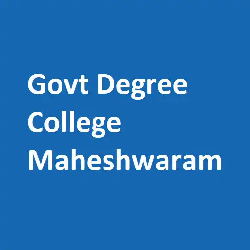 Play Govt Degree College Maheshwarm APK