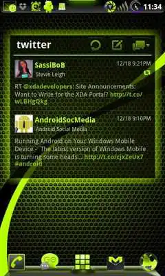 Play GOWidget SulphurYellowICS-Free