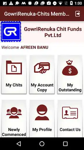Play Gowri Renuka Chits Member as an online game Gowri Renuka Chits Member with UptoPlay