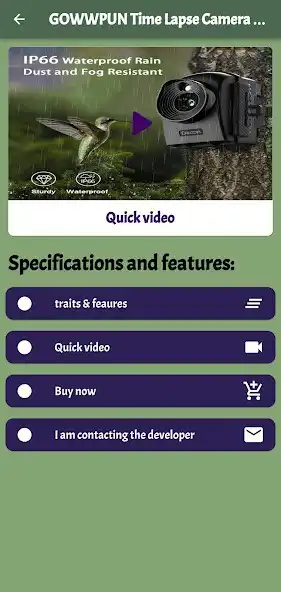 Play GOWWPUN Camera GTL2000 guide  and enjoy GOWWPUN Camera GTL2000 guide with UptoPlay