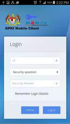 Play GPKI Mobile Client