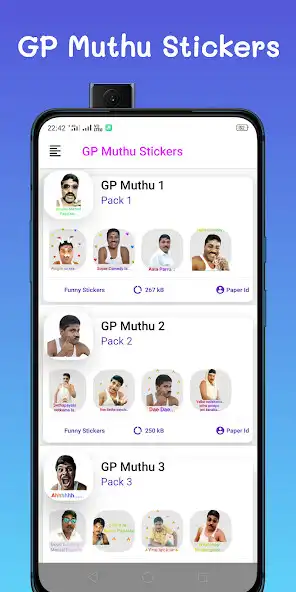Play Gp Muthu - Funny Stickers  and enjoy Gp Muthu - Funny Stickers with UptoPlay