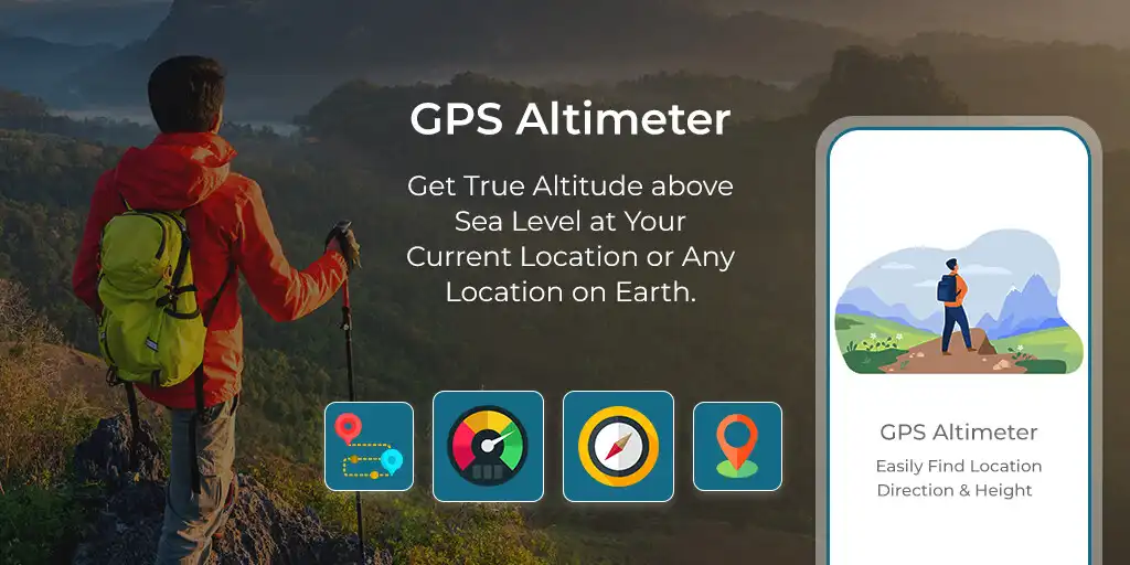Play GPS Altimeter - Altitude Plus  and enjoy GPS Altimeter - Altitude Plus with UptoPlay