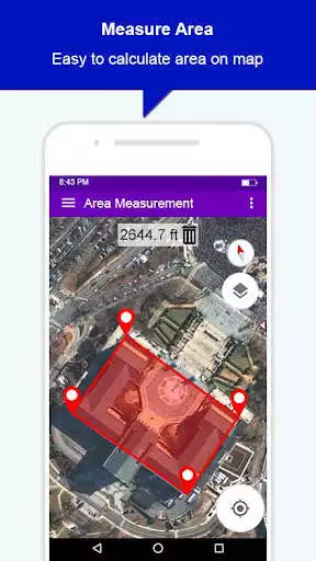GPS Area Calculator: Street View Route Finder online game with UptoPlay