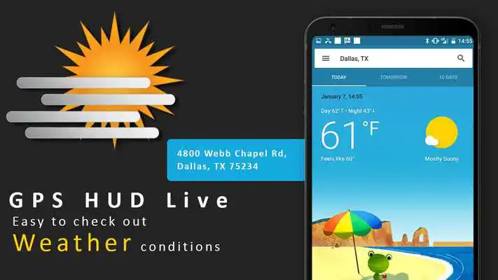 Play GPS HUD Live: Live Earth Route,Weather,Speedometer