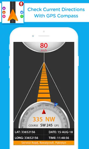 Play GPS Maps, Directions, GPS App as an online game GPS Maps, Directions, GPS App with UptoPlay