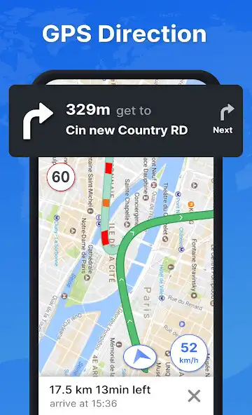 Play GPS Maps, Directions  Traffic as an online game GPS Maps, Directions  Traffic with UptoPlay